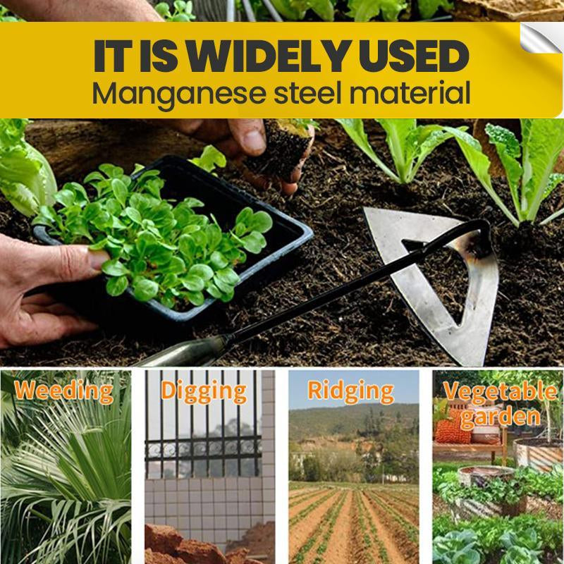 Steel Handheld Hollow Plant Shovel Rake - Image 1