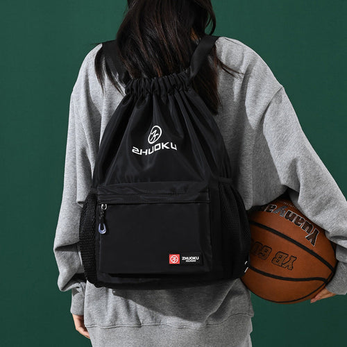 Ultra Soft Drawstring Foldable Backpack - Image 0