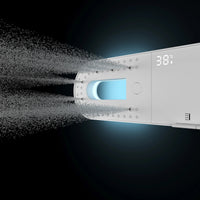 Ultra Rain Matte Wall Mounted Brass Rainfall Shower Set - Image 2