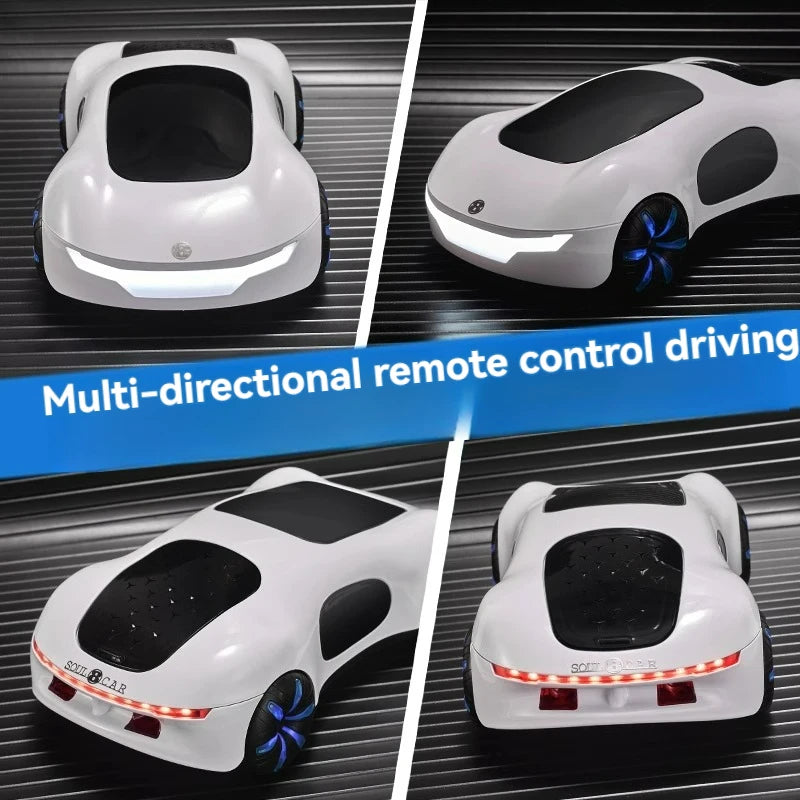 Rechargeable Gesture Control RC Spray Effect Stunt Car