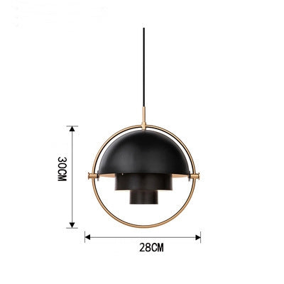 Nordic Creative Modern Ball Iron Chandelier