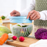 3in1 Vegetable Draining Cutter Basket