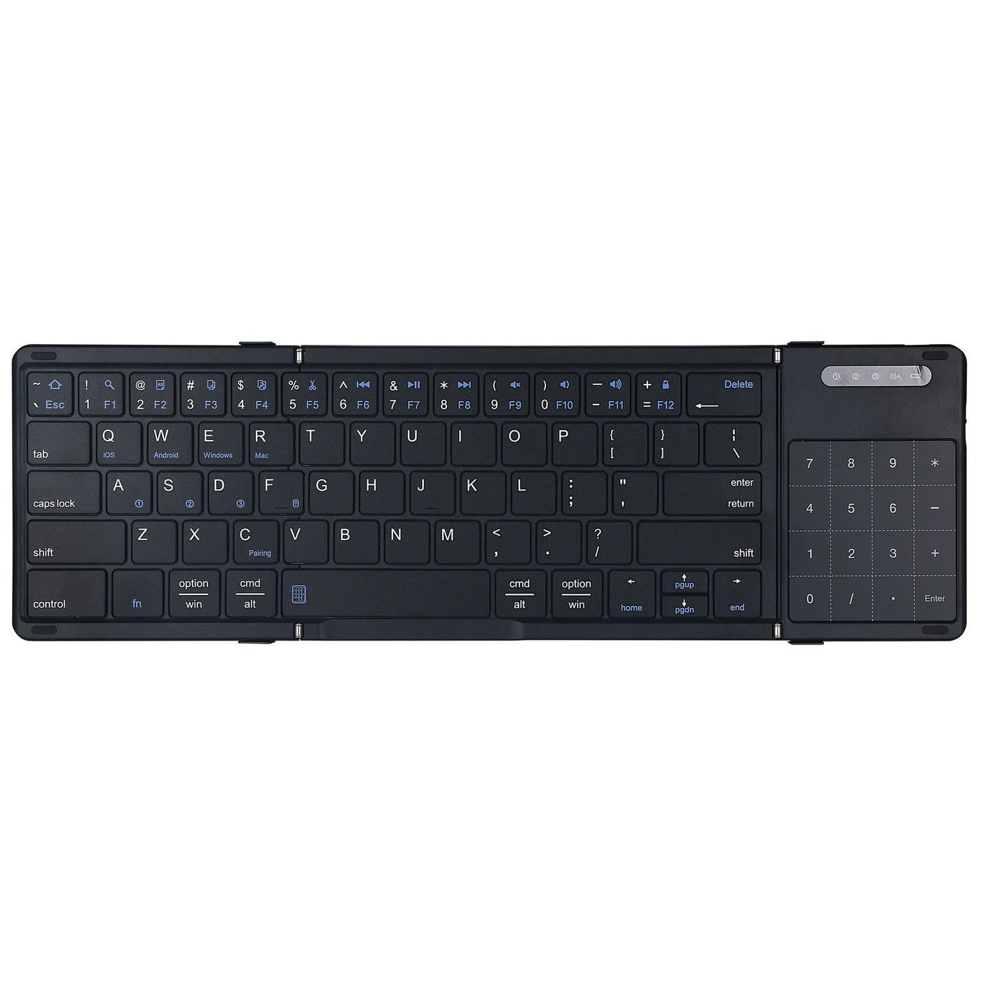 Wireless Portable Slim Smart Tri-Fold Bluetooth Keyboard - Image 7