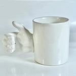 Hand Grip Artistic Mug