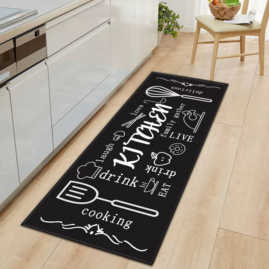 Stylish Non-Slip Laundry Room Floor Mat - Image 2