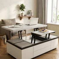Easy Convertible Modular Dynamic Coffee Table - Image 3