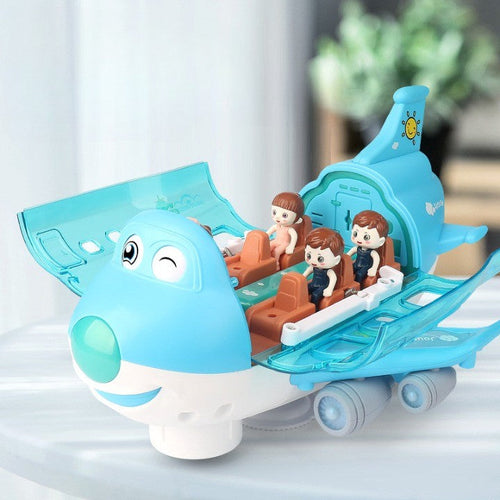 Kids Music Electric Assembled Airbus Toy - Image 0