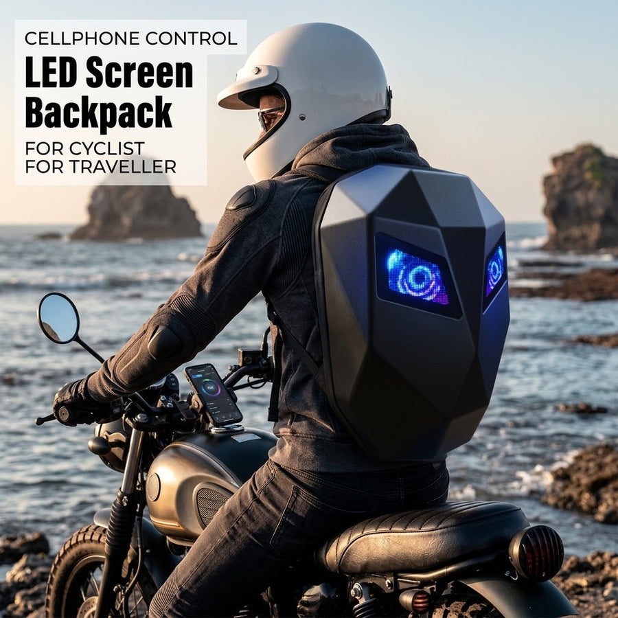 LED-Bildschirm Anpassbarer Reiserucksack