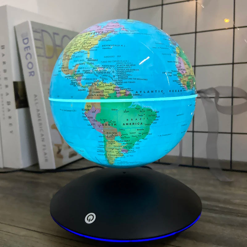 Levitating Globe Interactive Lamp - Image 0