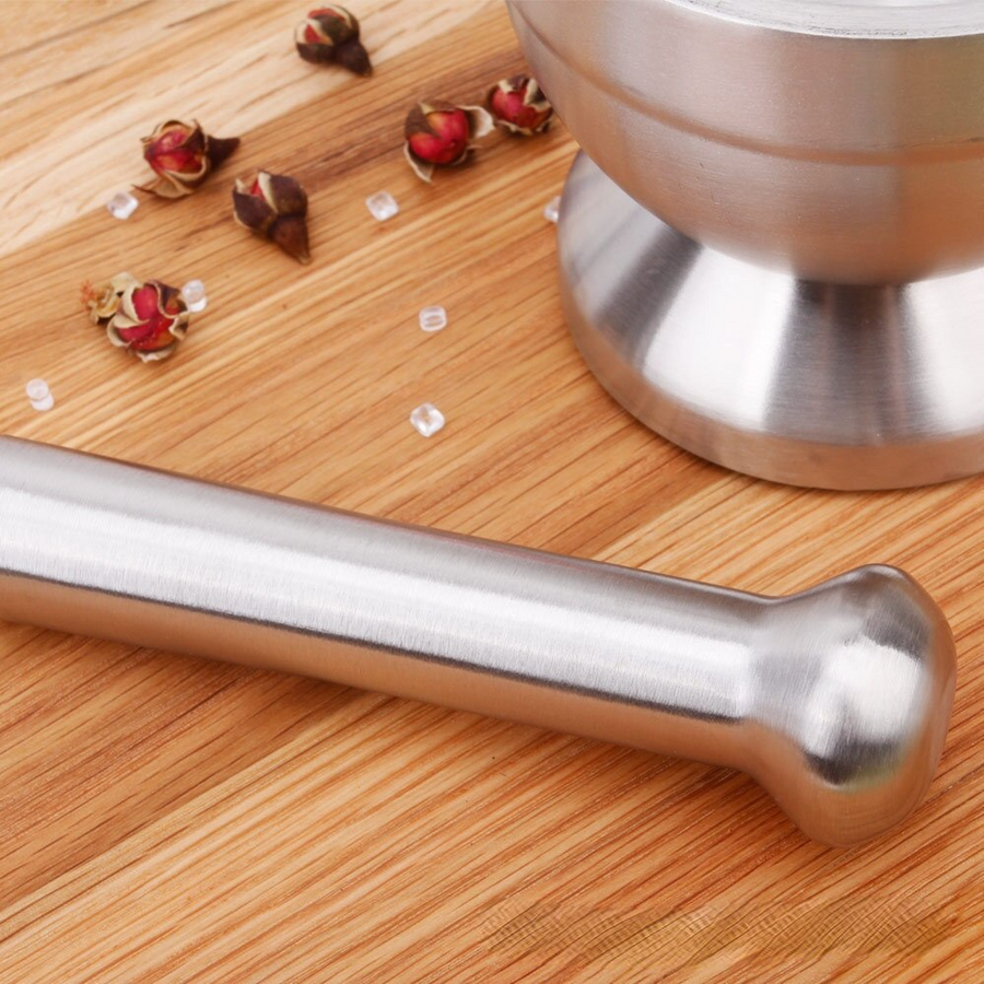 Anti-Splash Stainless Steel Herbs Crusher - Image 6