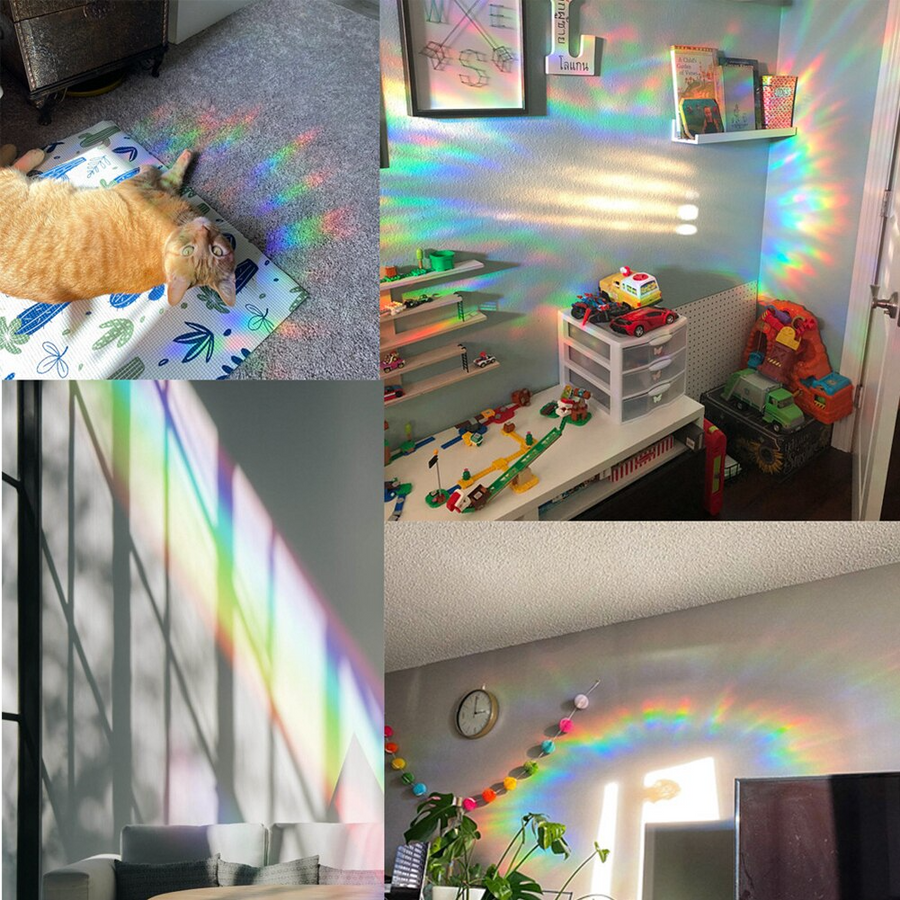 Rainbow Sun Catcher Reflective Window Stickers - Image 3
