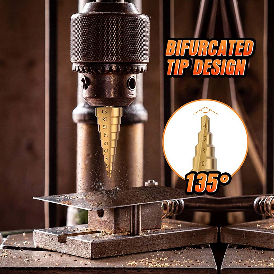 Titanium Drill Cone Bit Set - Image 1
