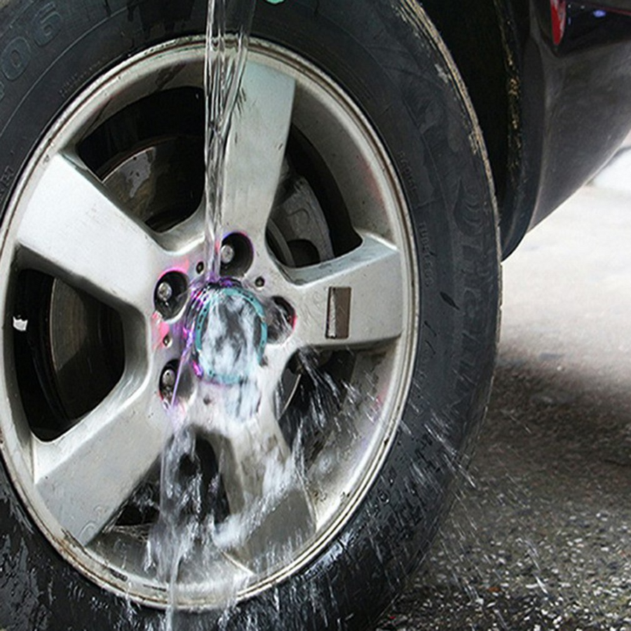 Car Tire Solar Light Set - Image 2