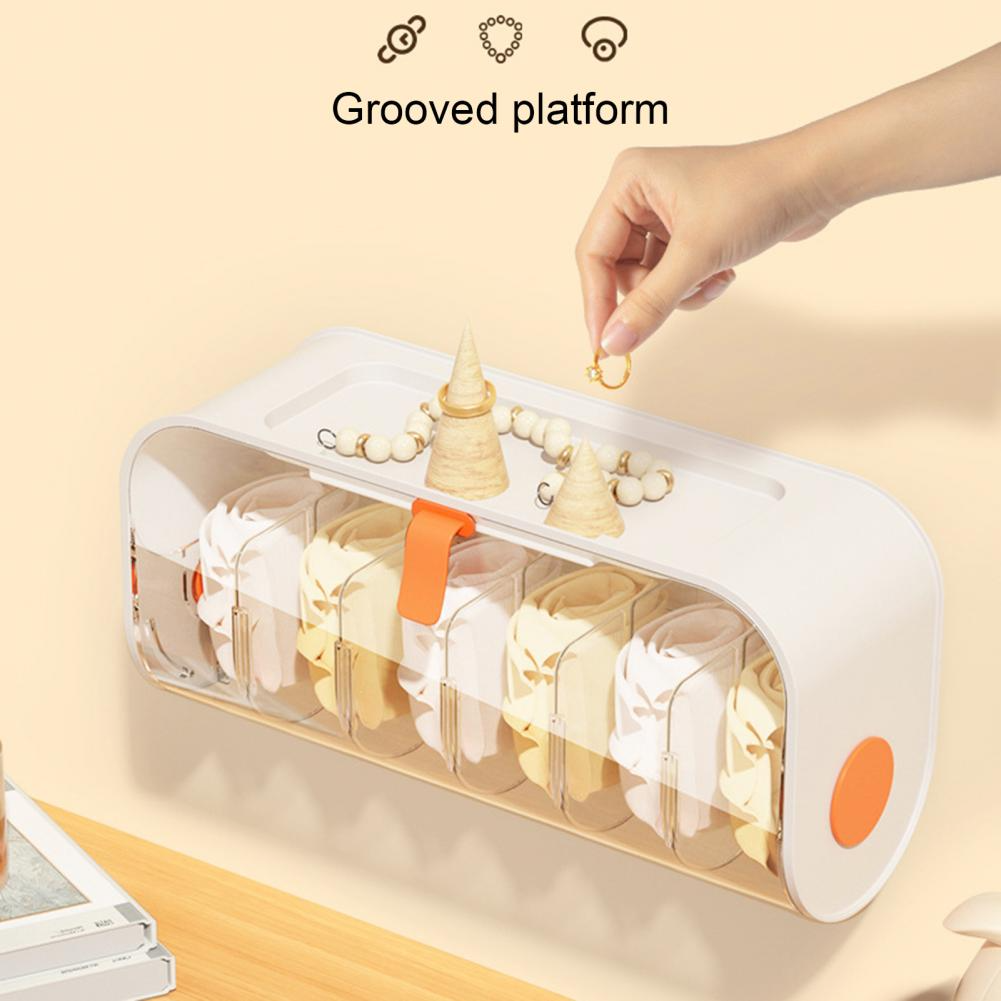 Punch-Free Wall Clothes Organizer Storage Box