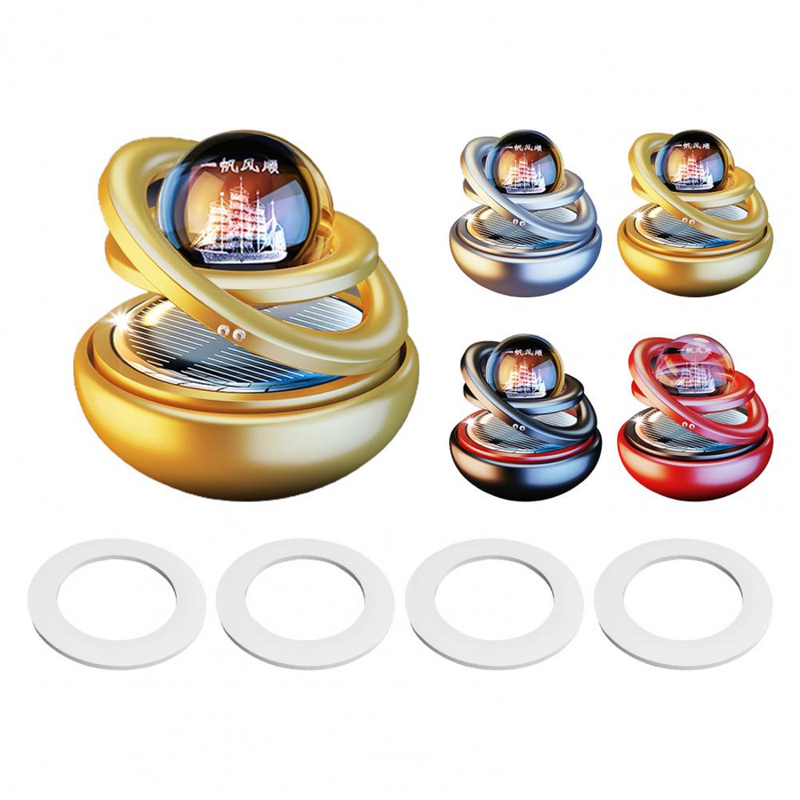 Creative Double-Ring Car Air Freshener - Image 7
