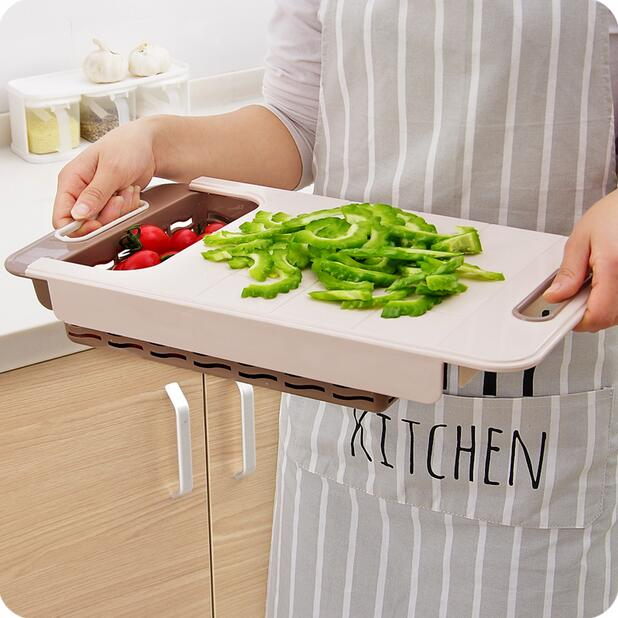 Slip-resistant Kitchen Multifunctional cutting board - Image 2