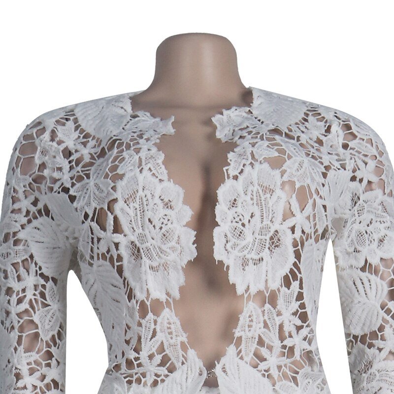 White Lace Dress - Image 1