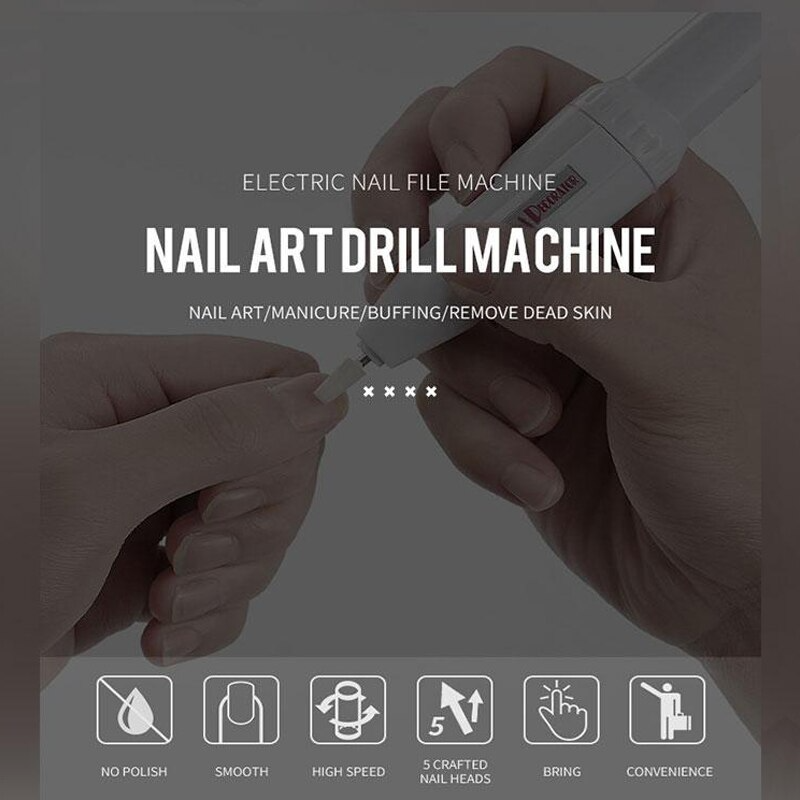Mini Simple Electric Nail Care Kit - Image 5