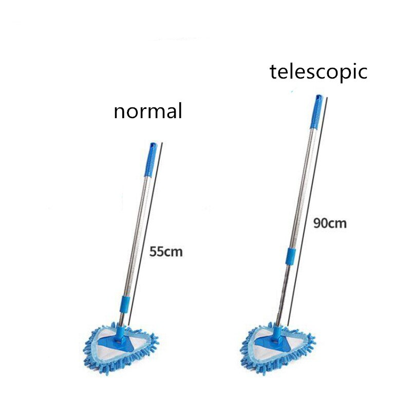 Rotatable Telescopic Stainless Steel Cleaning Mop