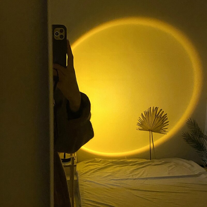 Cat Ears Desk Sunset Lamp - Image 1