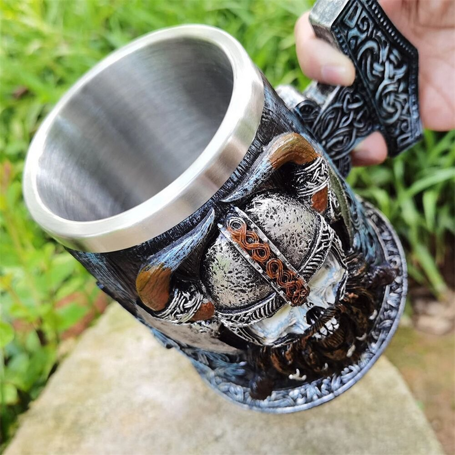Creative Ancient Viking Style Mug - Image 5