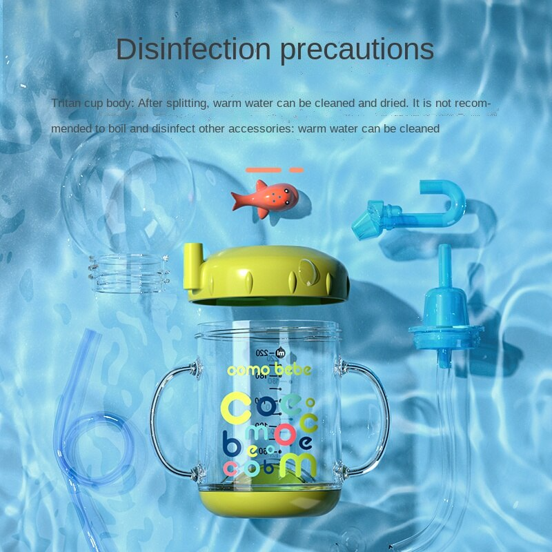 Kids Whale Water Spray Drinking Cup - Image 4