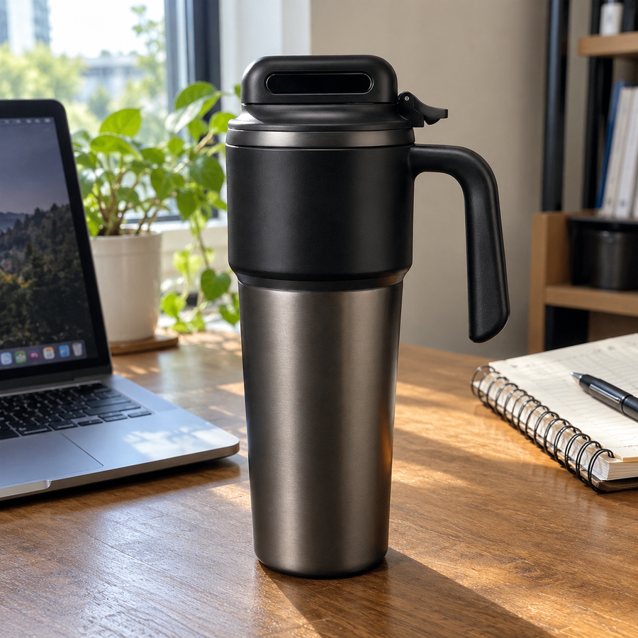 One Touch Insulated Water Bottle