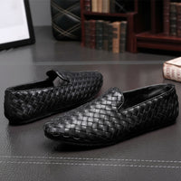 Japanese Style Casual Leather Slip-on Shoe - Image 1