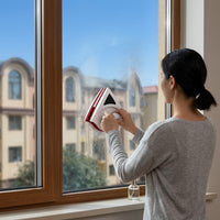 Double Side Magnetic Window Cleaner Brush Tool - Image 1