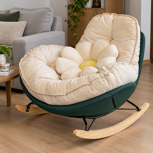 Bloomhaven Cushioned Rocking Lounge Chair