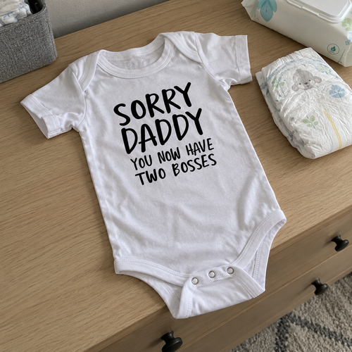 Two Bosses Baby Onesie