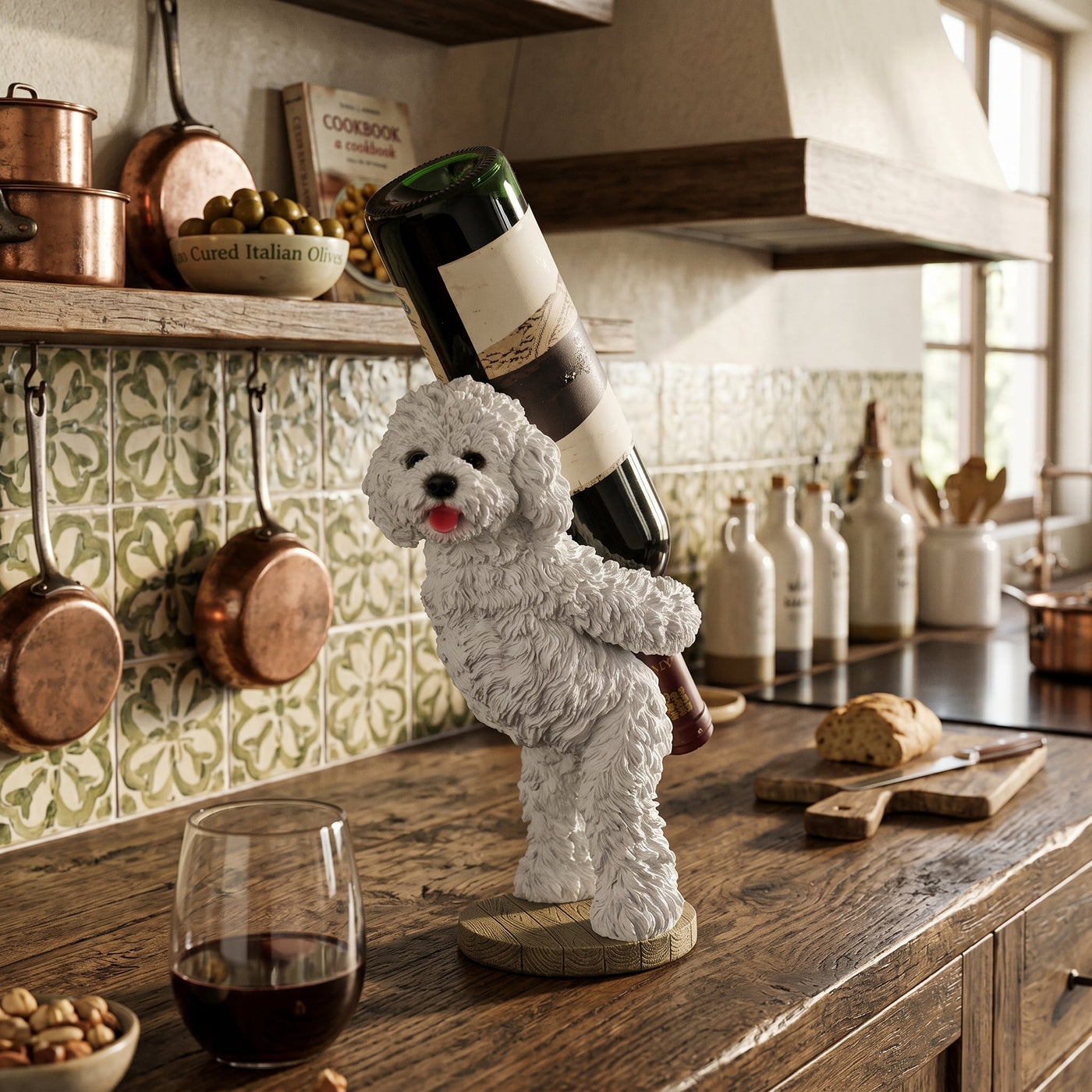 Party Puppy Wine Bottle Holder - Image 3