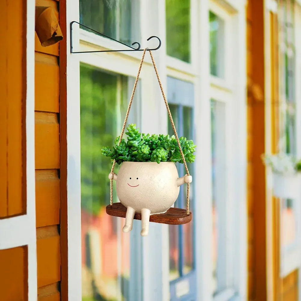plant pot buddies Happy Buddy Hanging Plant Pot