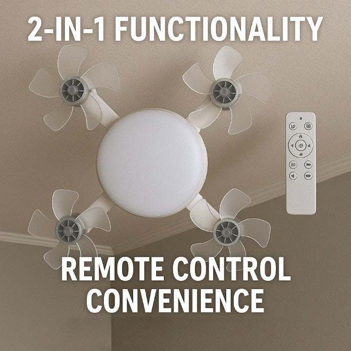 Sky Light LED Ceiling Fan Lamp - Image 3