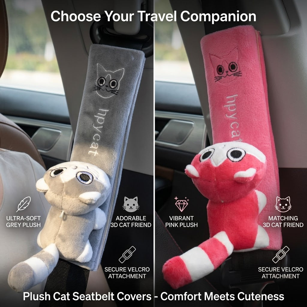 Plush Buddy Seat Belt Cover - Image 1