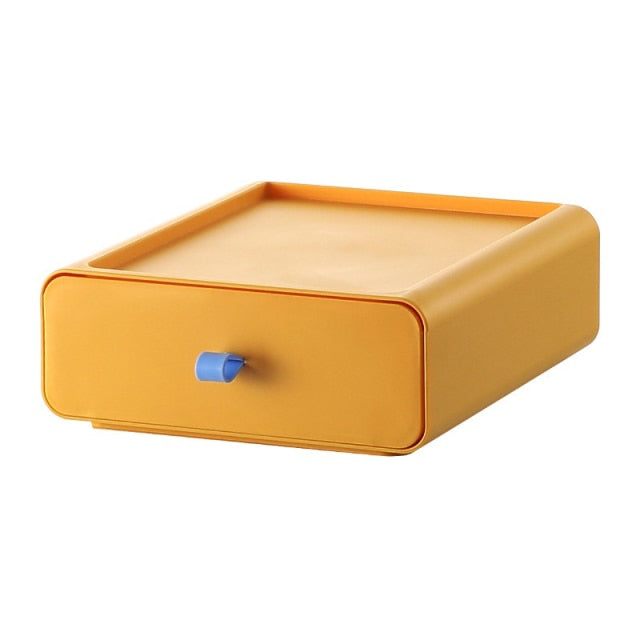 Colorful Stackable Makeup Storage Box - Image 15