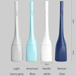 Adjustable Double Head Roller Toilet Brush