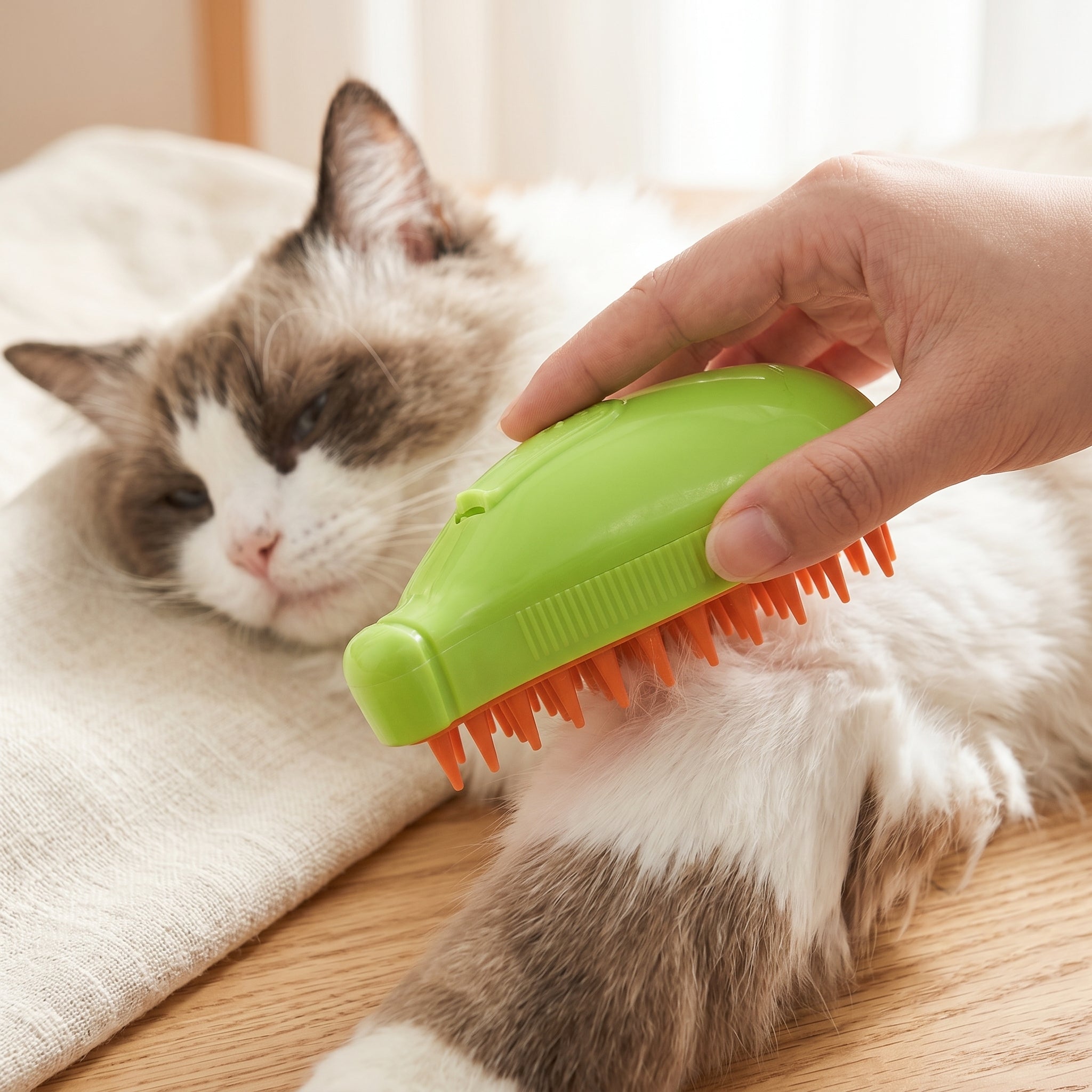 Refreshing Mist Pet Grooming Comb - Image 1