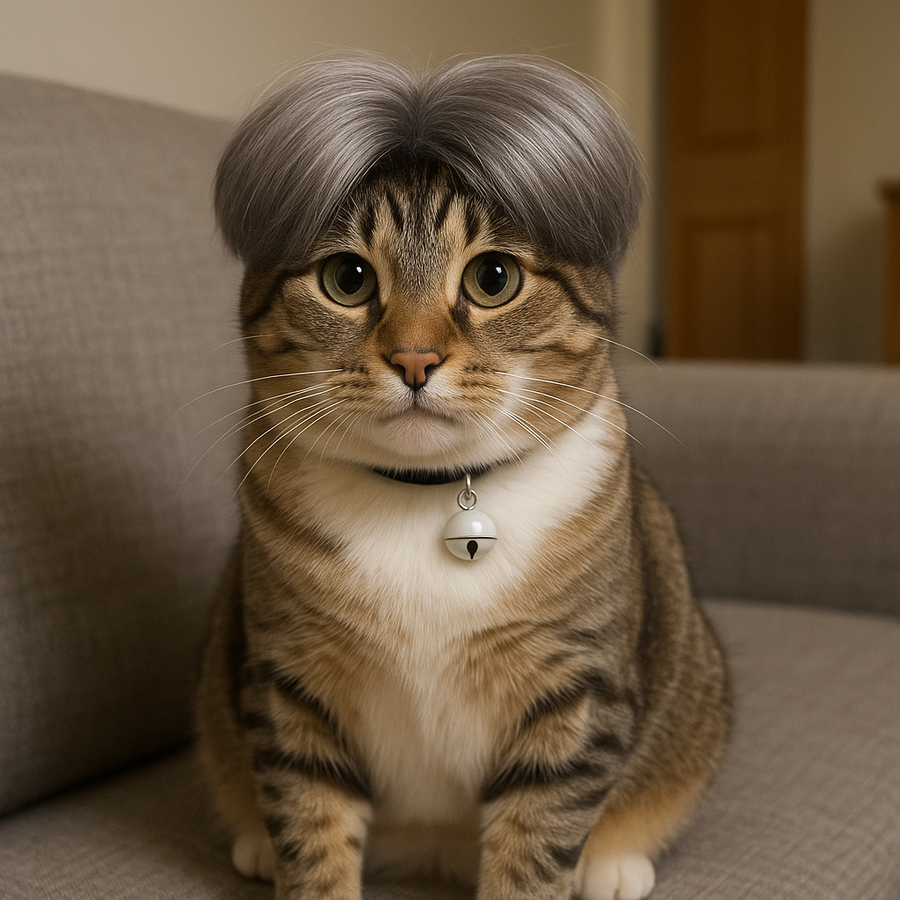 Auntie Style Funny Pet Wig - Image 3