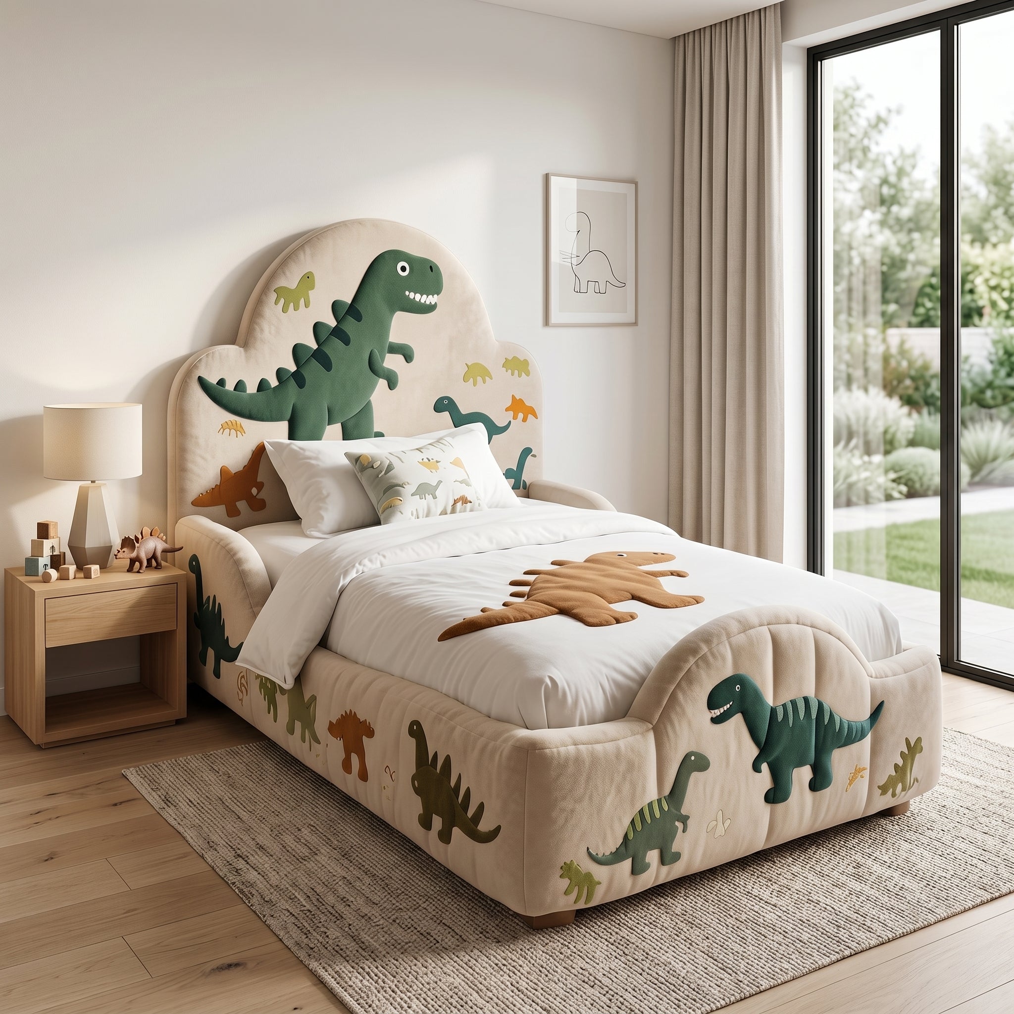 Dinosaur Kingdom Kids Bunkbed - Image 3