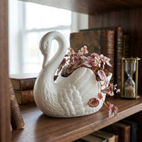 Swan Minimal Ceramic Pot - Image 1