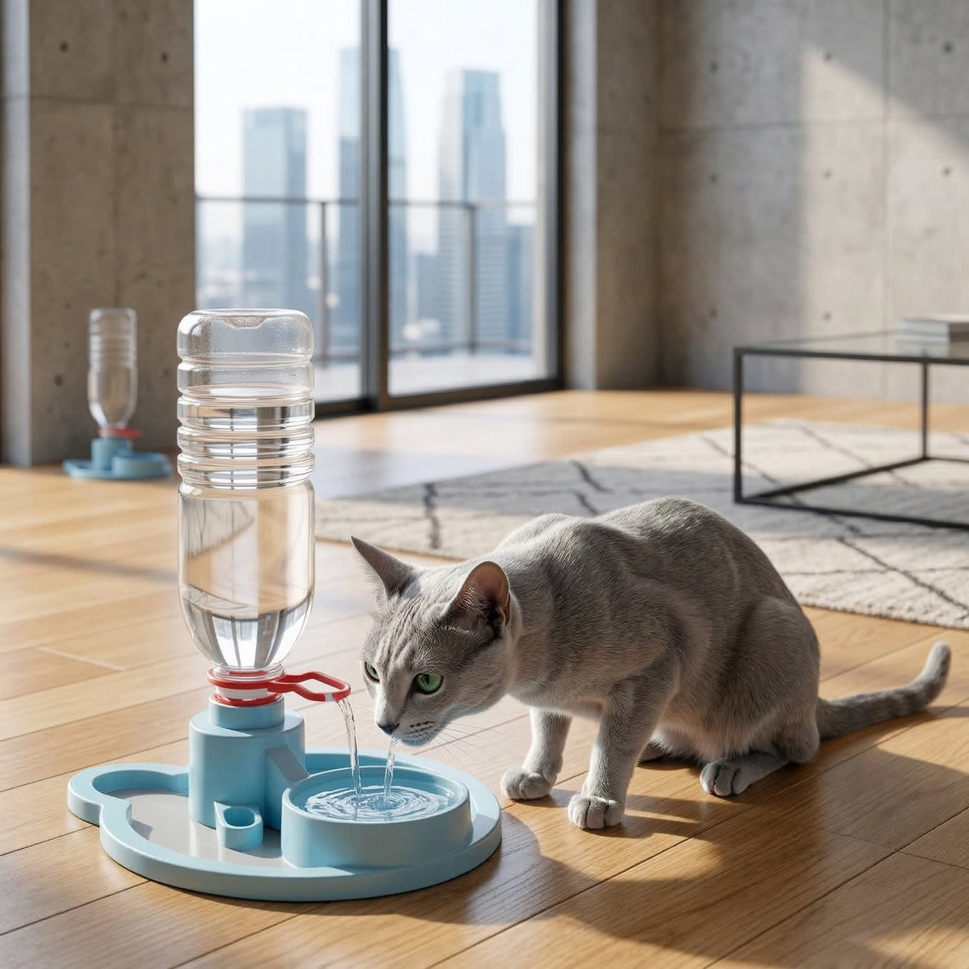 Gravity-Fed Pet Water Dispenser - Image 1