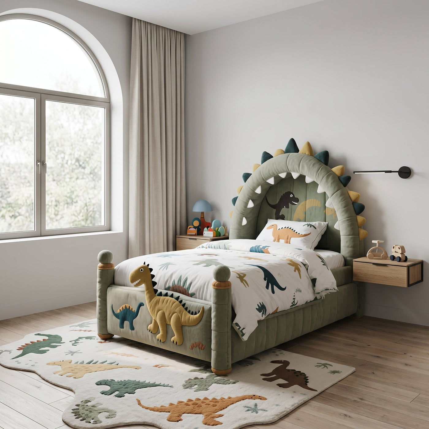 Dinosaur Kingdom Kids Bunkbed - Image 2