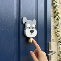 DingDog Schnauzer Magnetic Door Welcome Bell - Image 4