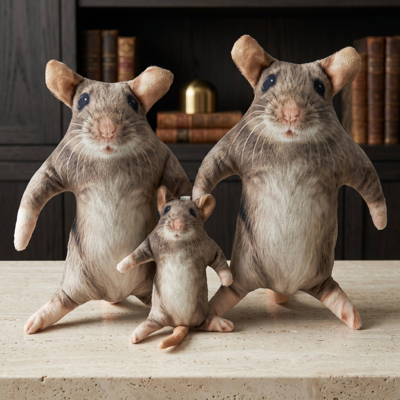 Cheese-dream Plush Mouse Cubicle Buddy Toy - Image 2