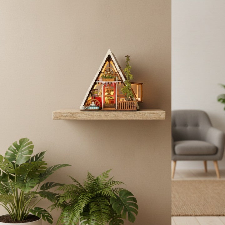 Woodland Dream Miniature Cabin DIY Craft Kit - Image 4