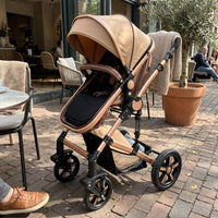 Modern High Landscape Multifunctional 3 in 1 Baby Stroller - Image 3