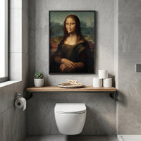 Restroom Renaissance Quirky Parody Bathroom Art Poster - Image 6