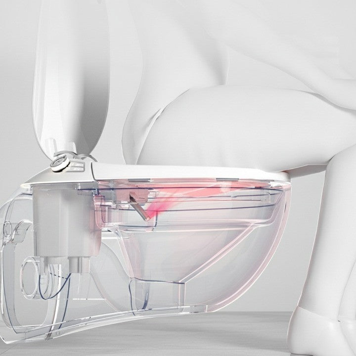 Japanese Style Floating Smart Modern Toilet - Image 4