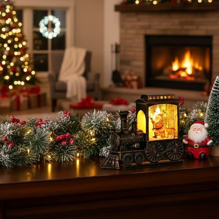 Winter Express Train LED Night Lamp - Image 3